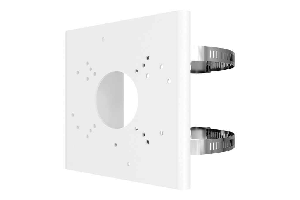 Pole Mount Bracket for Motorized Varifocal and Dual-Lens Cameras (Metal)