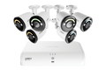 Lorex Classic 4K+ 12MP 16 Channel 2TB Wired NVR System with Smart Security Lighting Bullet IP Cameras
