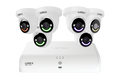 Lorex Classic 4K+ 12MP 16 Channel 2TB Wired NVR System with Smart Security Lighting Turret IP Cameras