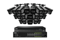 Lorex 4K (32 Camera Capable) 6TB Wired NVR System with Nocturnal 3 Smart IP Bullet Cameras Featuring Listen-In Audio and 30FPS Recording