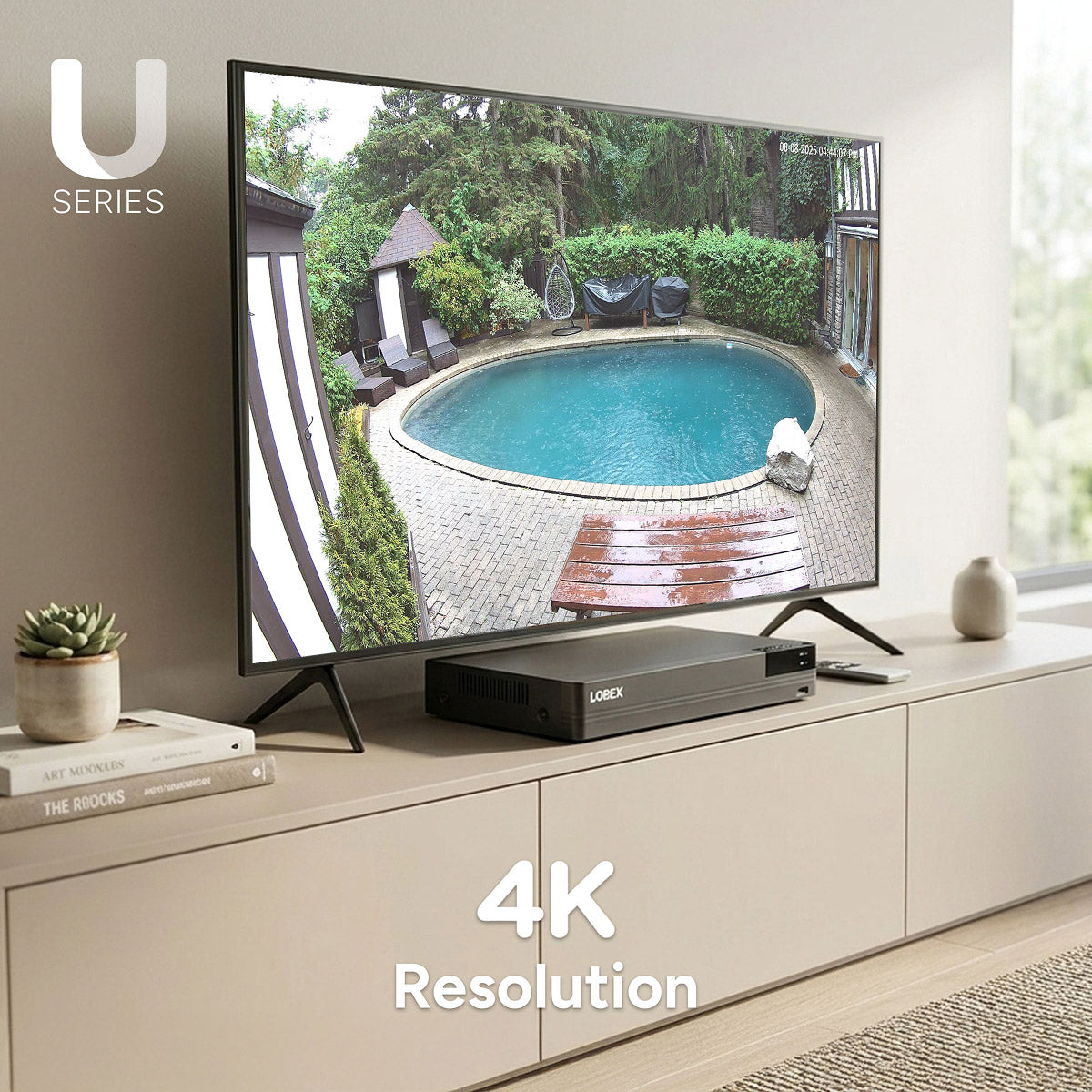 Lorex Connect UA 4K 8-Channel PoE Network Video Recorder - 2TB
