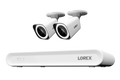 Lorex Connect V Series 4K 8-Channel Wired NVR System with V3 4K PoE Bullet Cameras - 1TB