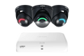 Lorex 4K 16 Camera Capable (8 Wired + 8 Fusion Wi-Fi ) 2TB Wired NVR System with Three H16 IP Dome Cameras - Amazon