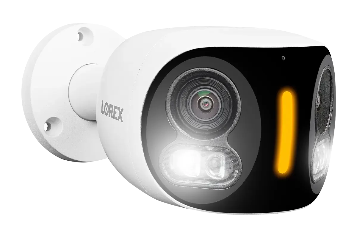 Lorex 4K Dual-Lens Wi-Fi Security Camera with Smart Security Lighting - Amazon