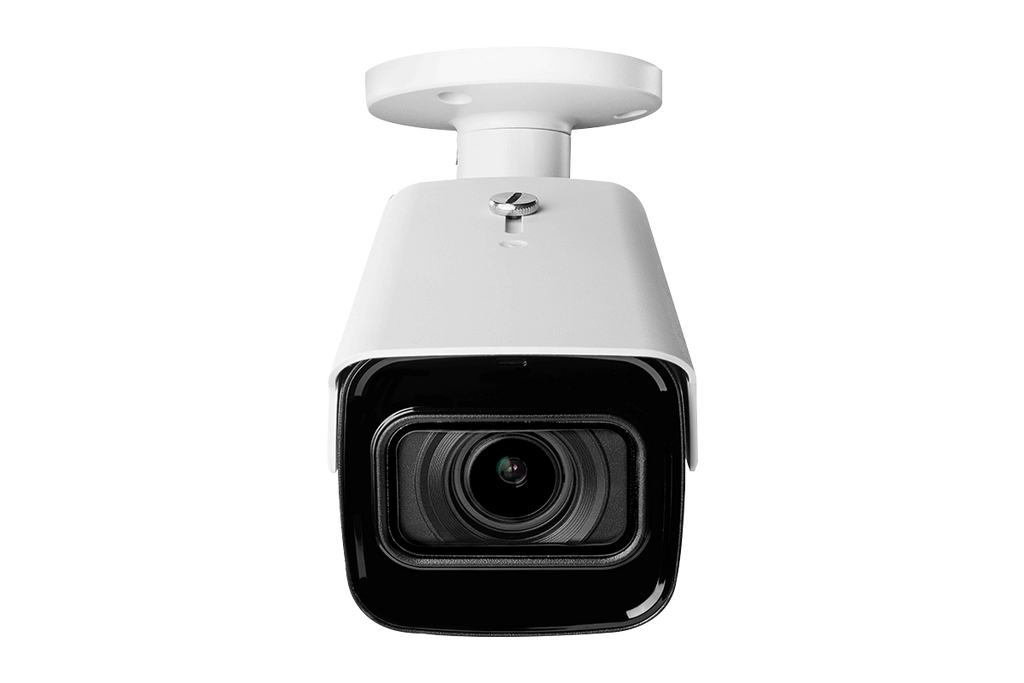 Lorex 4K (32 Camera Capable) 6TB Wired NVR System with Nocturnal 3 Smart IP Bullet Cameras Featuring Motorized Varifocal Lens and 30FPS Recording