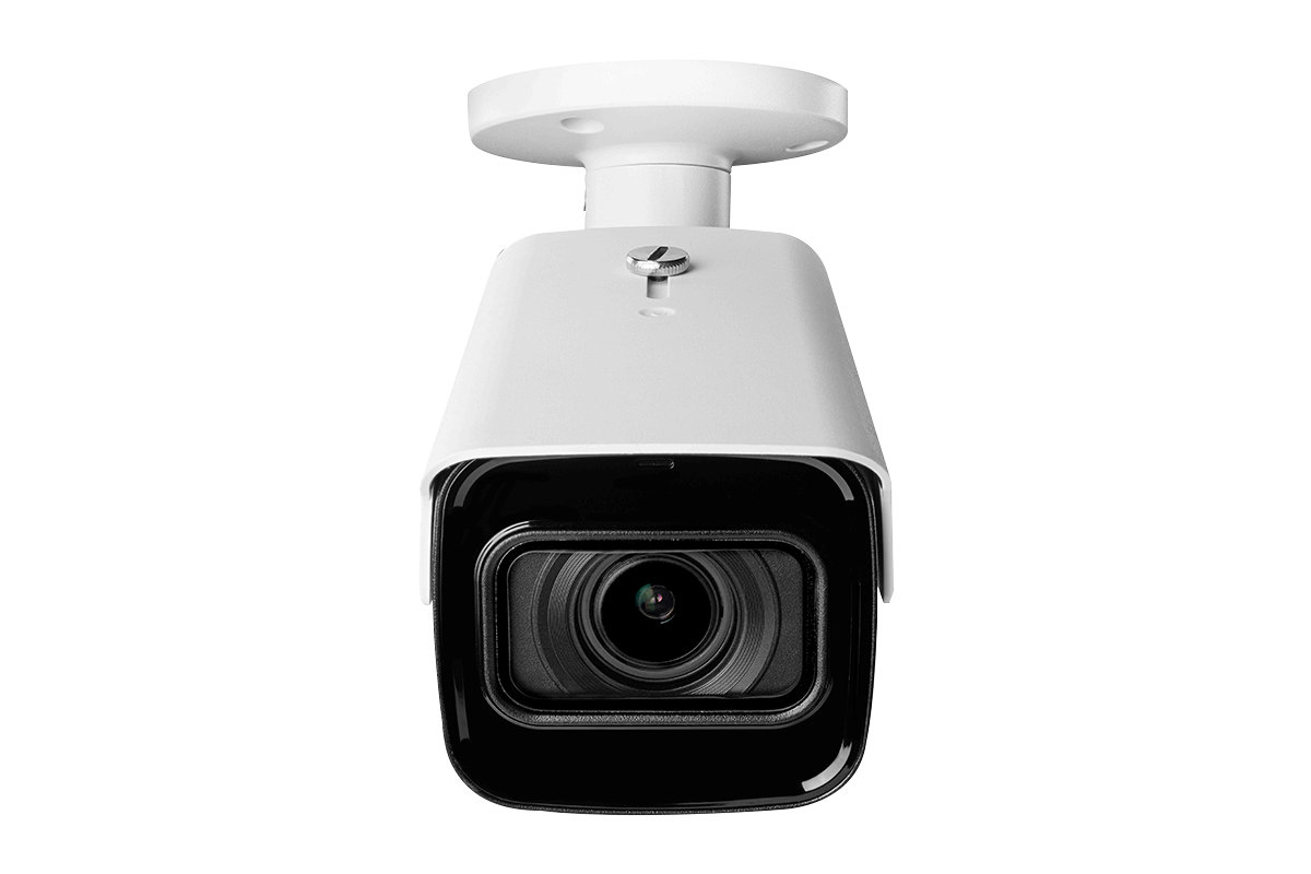 Lorex 4K (32 Camera Capable) 6TB Wired NVR System with Nocturnal 3 Smart IP Bullet Cameras Featuring Motorized Varifocal Lens and 30FPS Recording
