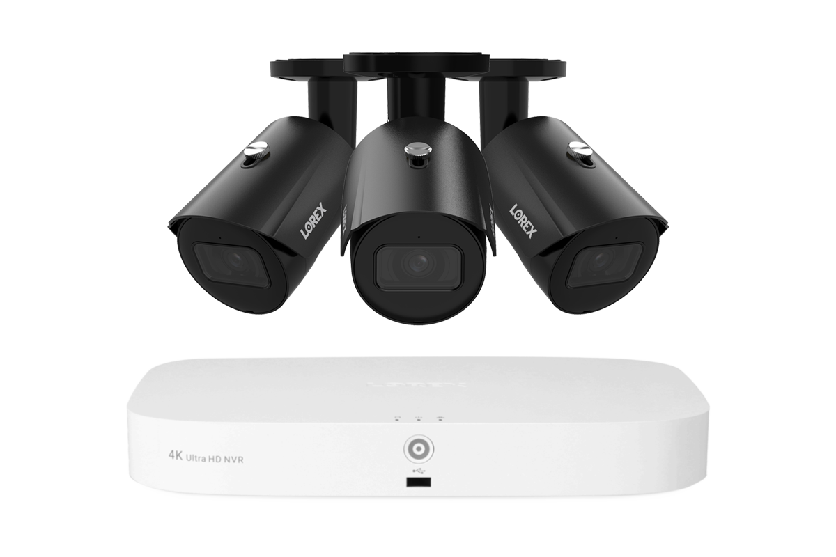 Lorex Fusion Series NVR with Three IP Bullet Cameras - 4K 16-Channel 2TB Wired System - Amazon