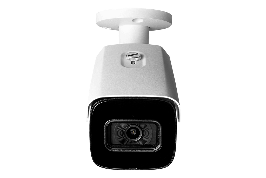 Lorex 4K (32 Camera Capable) 6TB Wired NVR System with Nocturnal 3 Smart IP Bullet Cameras Featuring Listen-In Audio and 30FPS Recording