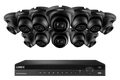 Lorex 4K (16 Camera Capable) 6TB Wired NVR System with Nocturnal 3 Smart IP Dome Cameras with Listen-In Audio and 30FPS