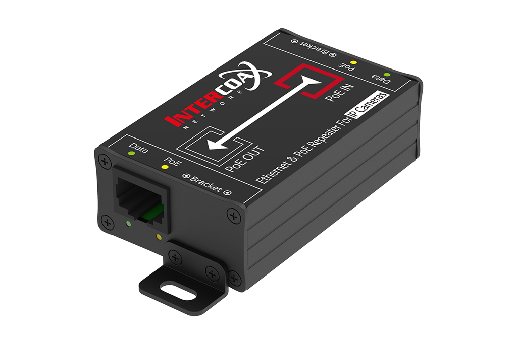 Single Port PoE+ Repeater (200m/600ft PoE Repeater)