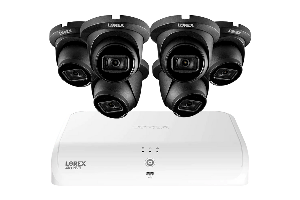 Lorex Fusion Series 4K+ 16 Channel (8 Wired + 8 Fusion Wi-Fi) 2TB Wired System with A14 Wired 4K IP Turret Cameras