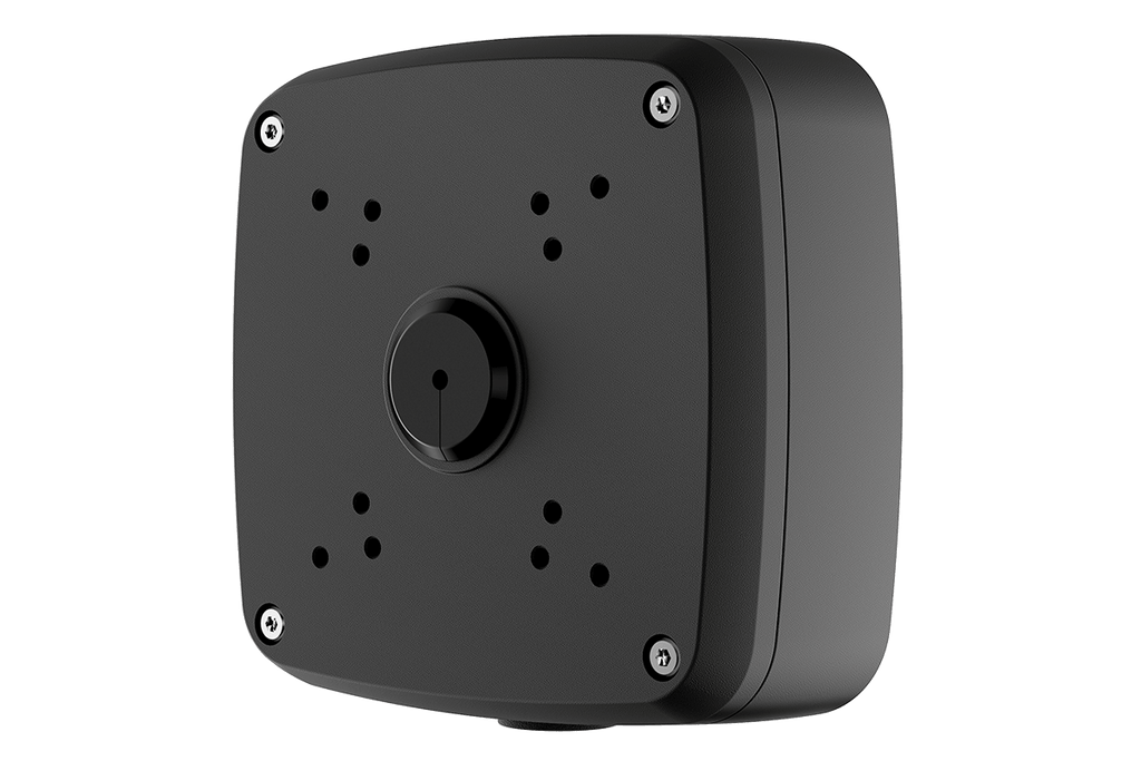 Outdoor Square Junction Box for 4 Screw Base Cameras (Metal)