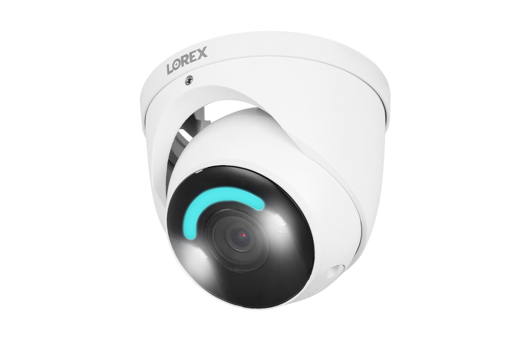 Lorex H16 4K IP Wired Dome Security Camera with Smart Security Lighting and Smart Motion Detection
