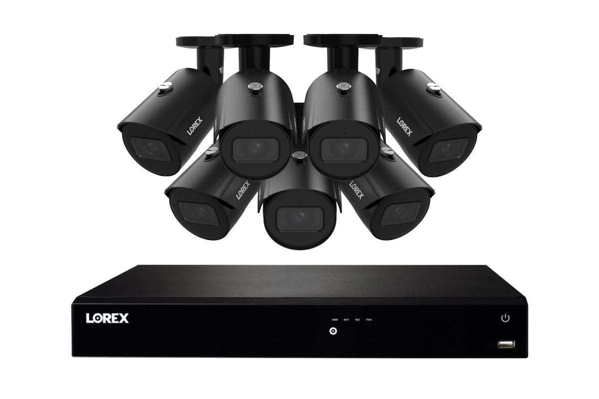 Lorex Fusion Series NVR with Seven IP Bullet Cameras - 4K 16-Channel 4TB Wired System - Amazon