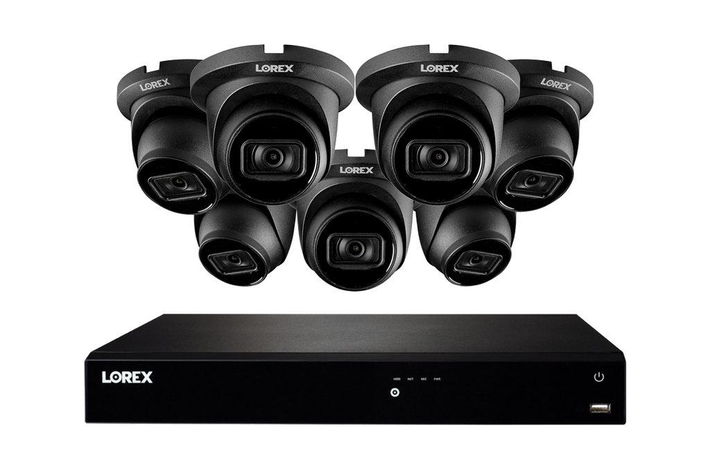 Lorex Fusion Series NVR with Seven IP Dome Cameras - 4K 16-Channel 4TB Wired System - Amazon