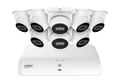 Lorex Fusion Series 4K+ 16 Channel (8 Wired + 8 Fusion Wi-Fi) 2TB Wired System with A4 Wired 2K IP Turret Cameras