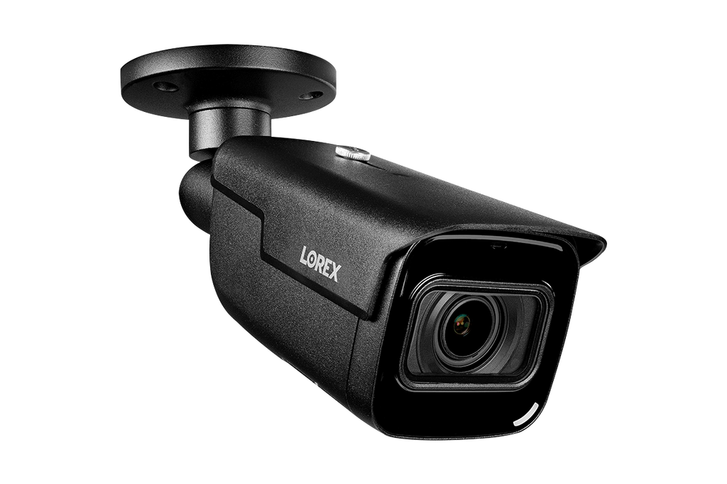 Lorex 4K (32 Camera Capable) 6TB Wired NVR System with Nocturnal 3 Smart IP Bullet Cameras Featuring Motorized Varifocal Lens and 30FPS Recording