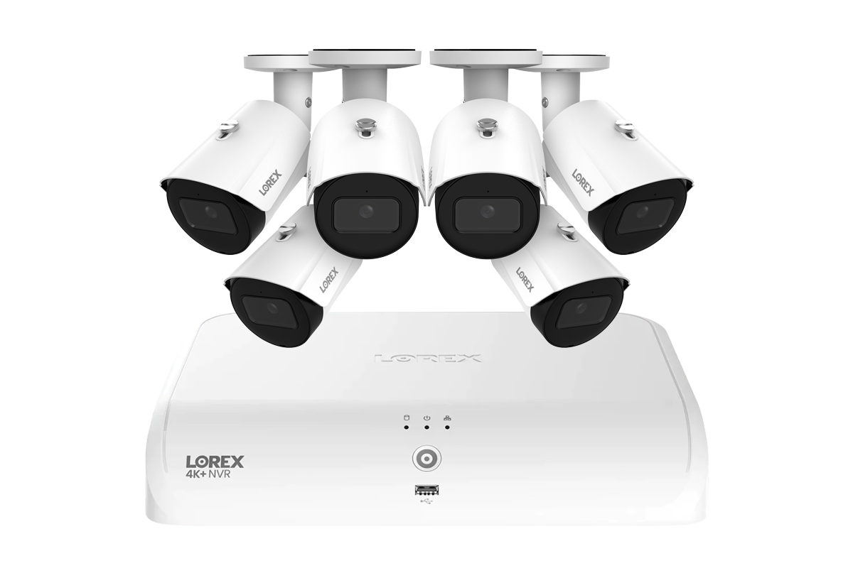 Lorex Fusion Series 4K+ 16 Channel (8 Wired + 8 Fusion Wi-Fi) 2TB Wired System with A14 Wired 4K IP Bullet Cameras