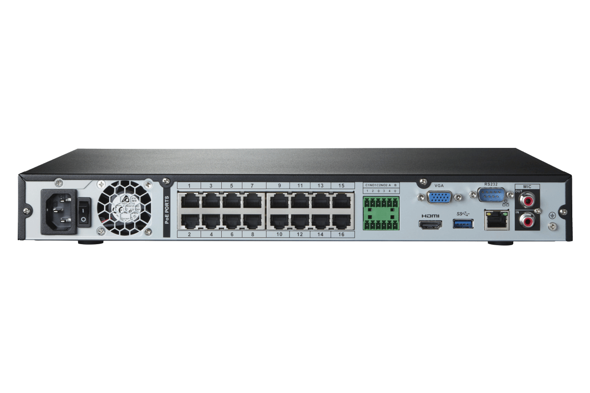 Lorex 4K (32 Camera Capable) Elite Series 6TB NVR