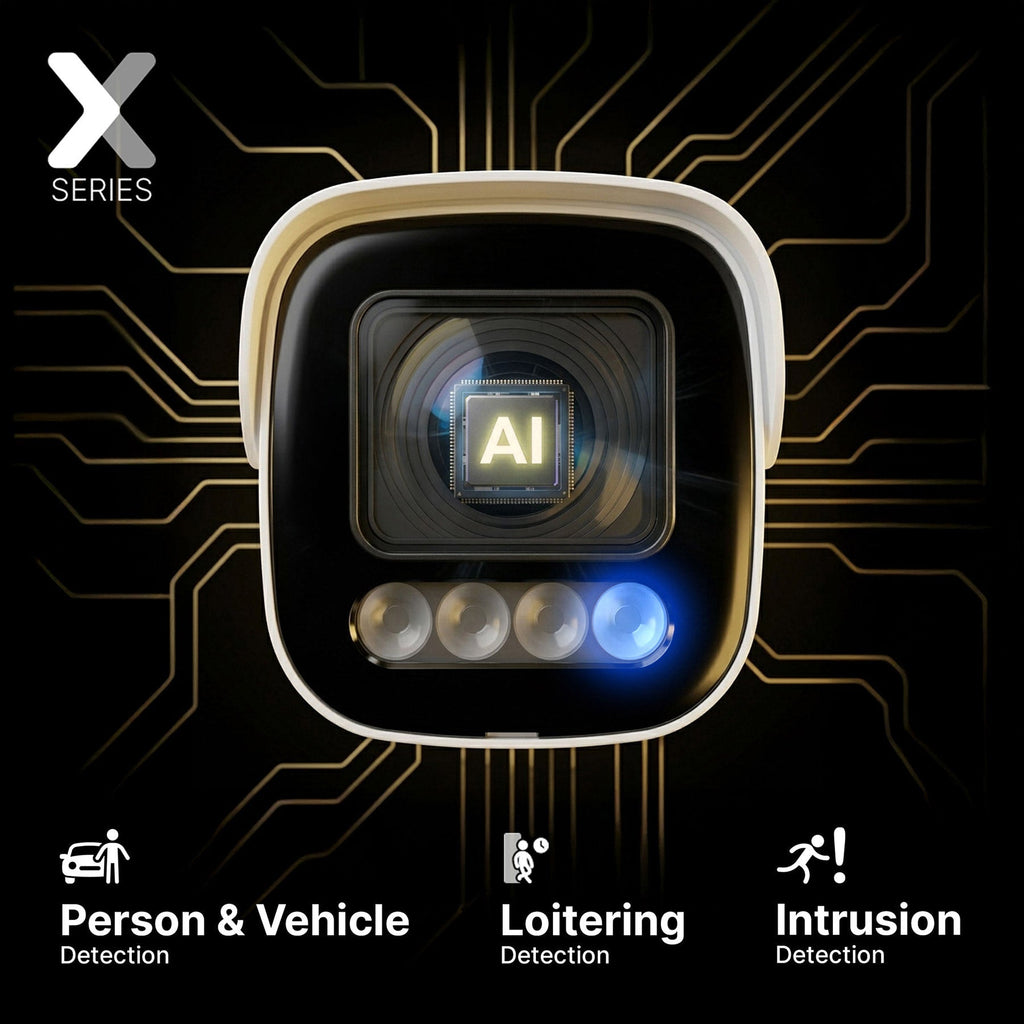 Lorex Connect X Series 4K 8-Channel Wired NVR System with X5 Bullet Security Cameras - 2TB